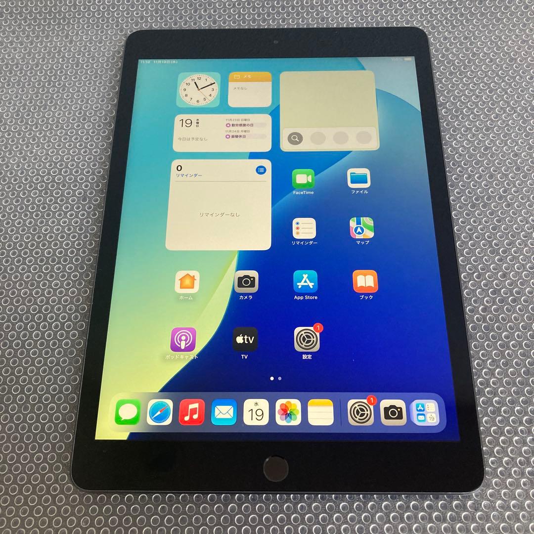 3034【早い者勝ち】電池最良好☆iPad7第7世代 32GB WIFIモデル☆