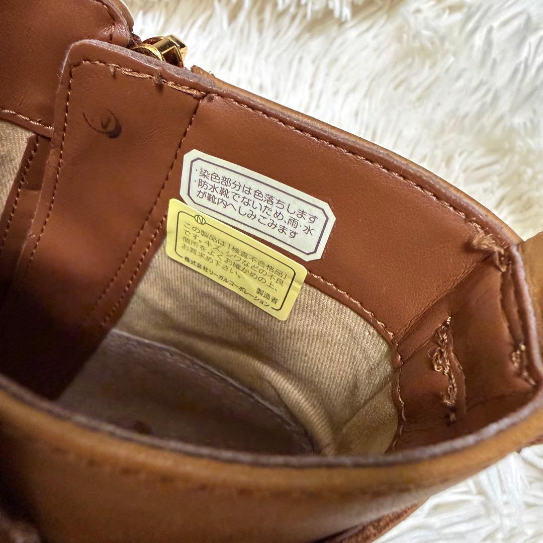 ラルフローレン RALPH LAUREN　ショートブーツ　サイドジップ