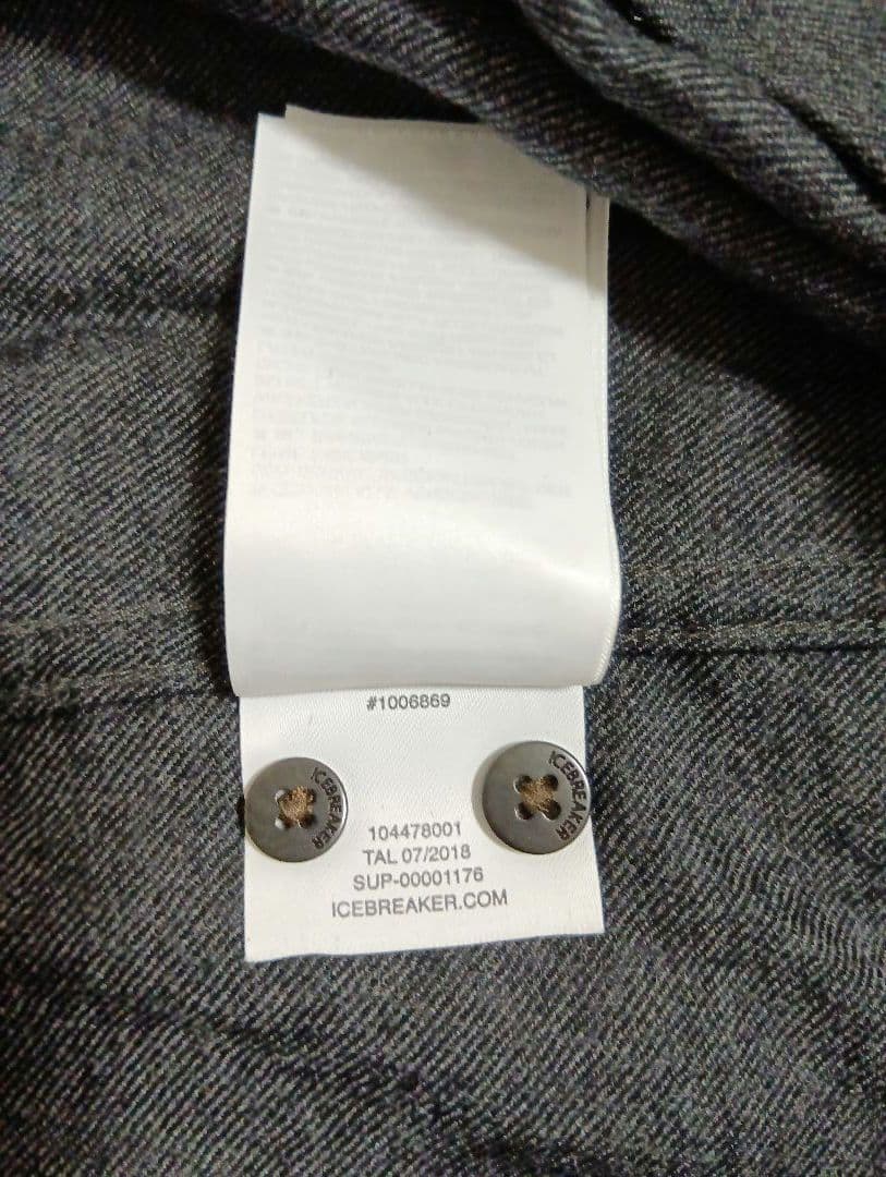 トップス icebreaker Lodge LS Flannel Shirt M