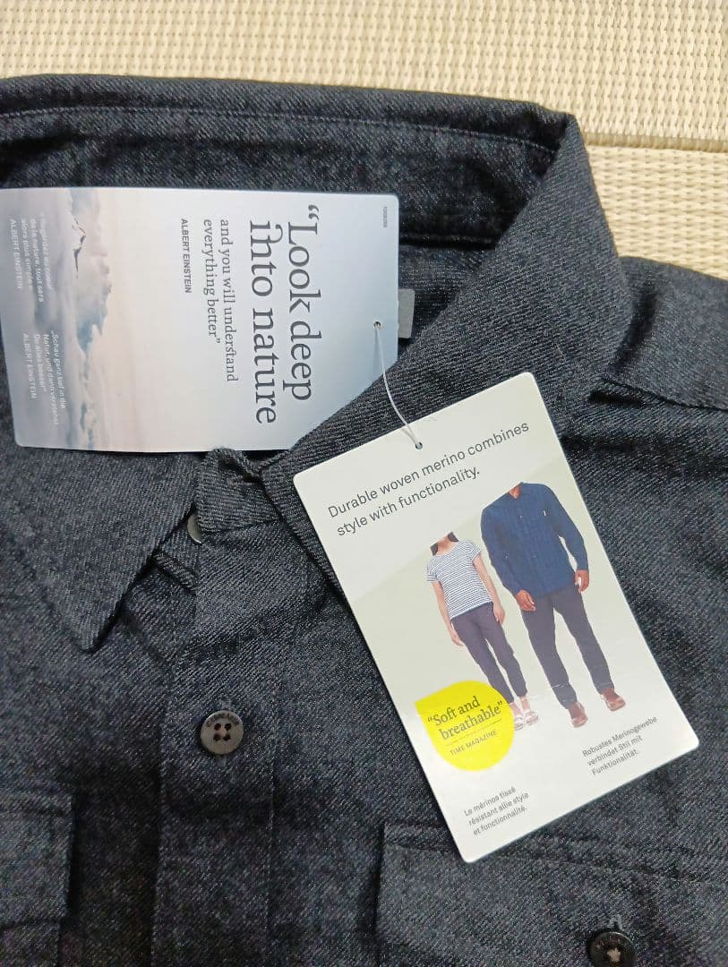 トップス icebreaker Lodge LS Flannel Shirt M