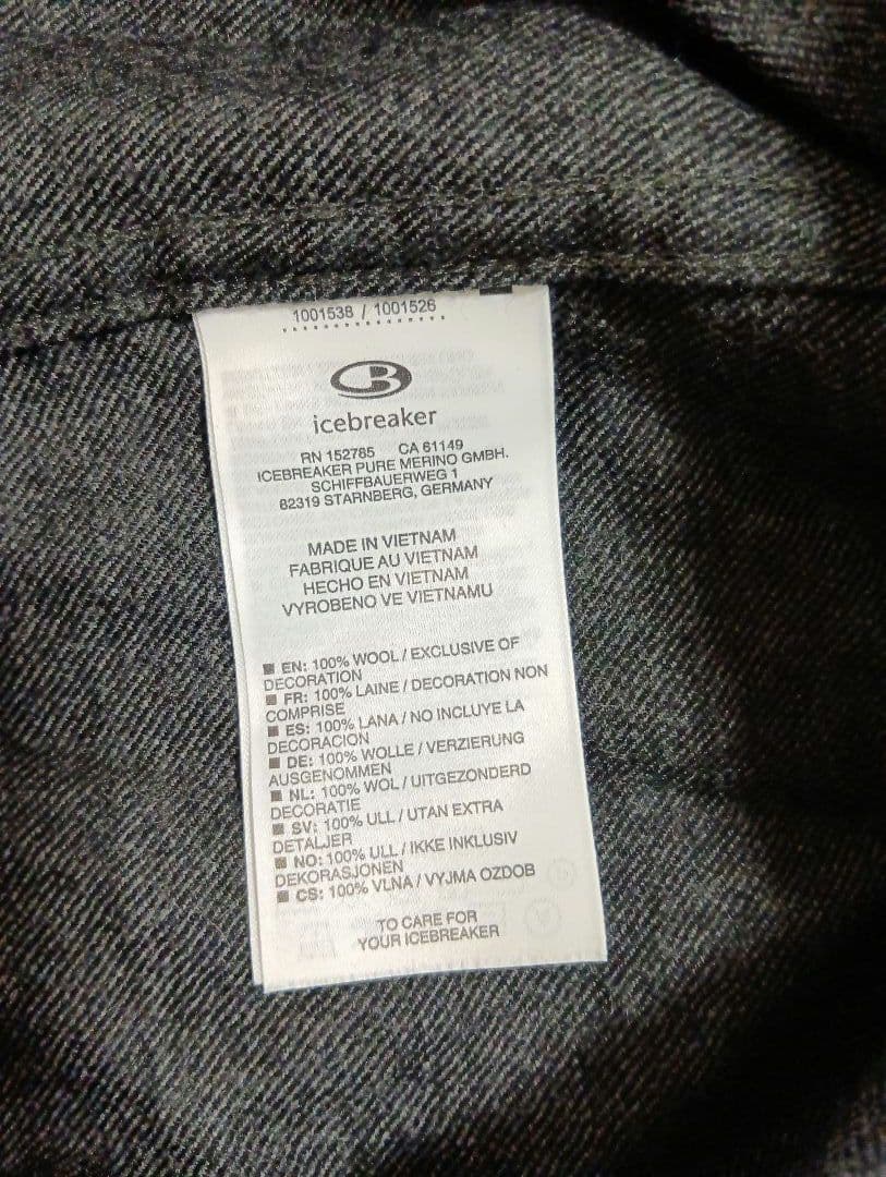 トップス icebreaker Lodge LS Flannel Shirt M