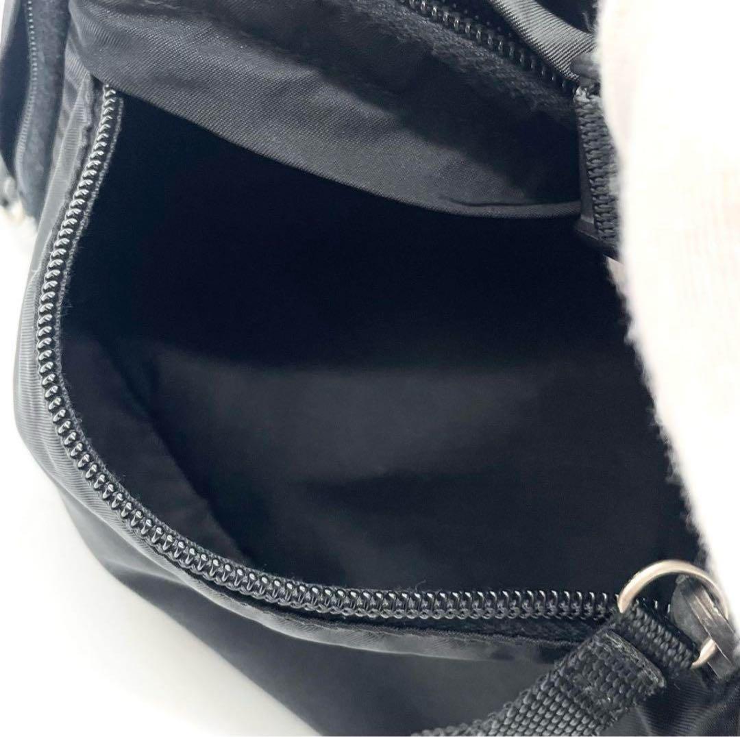 美品✨プラダ リュック 巾着型 ナイロン 三角ロゴ 白タグ ブラック