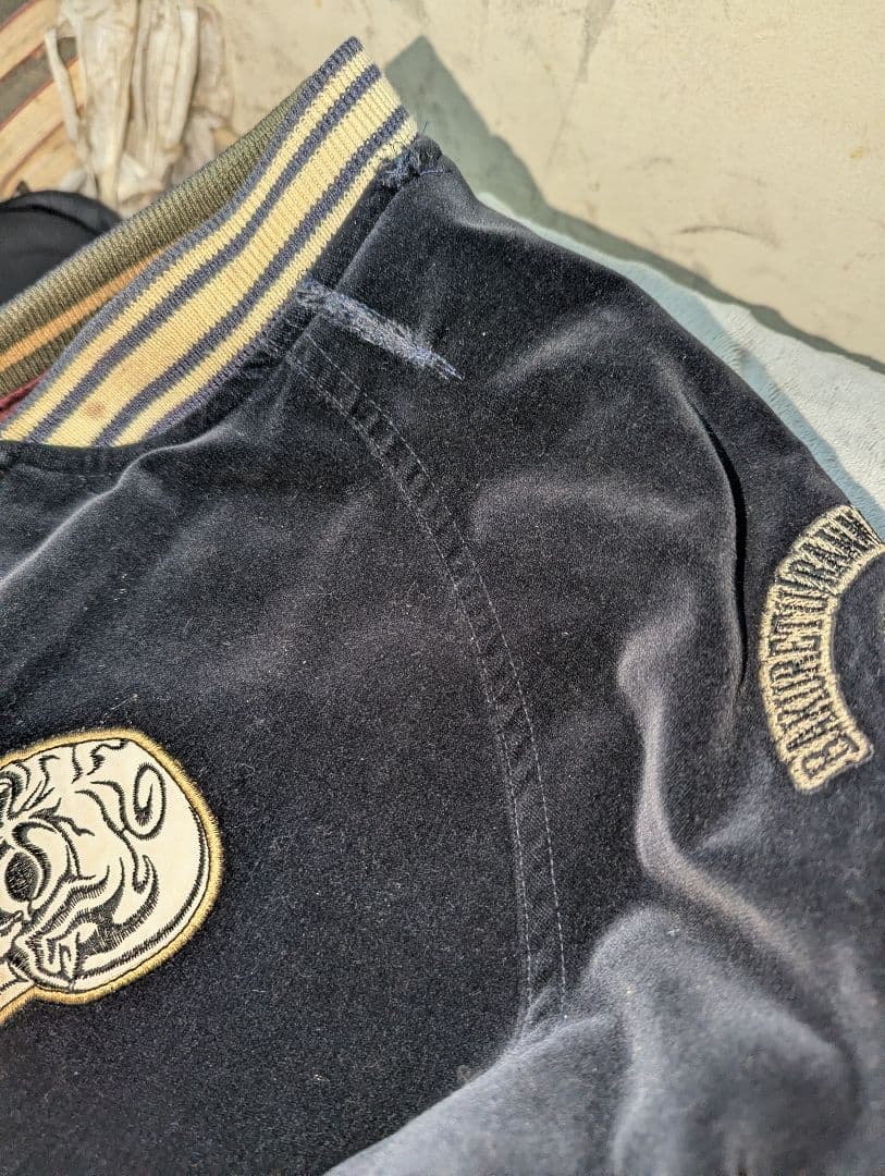 BRM 別珍 リバーシブル スカジャン 42