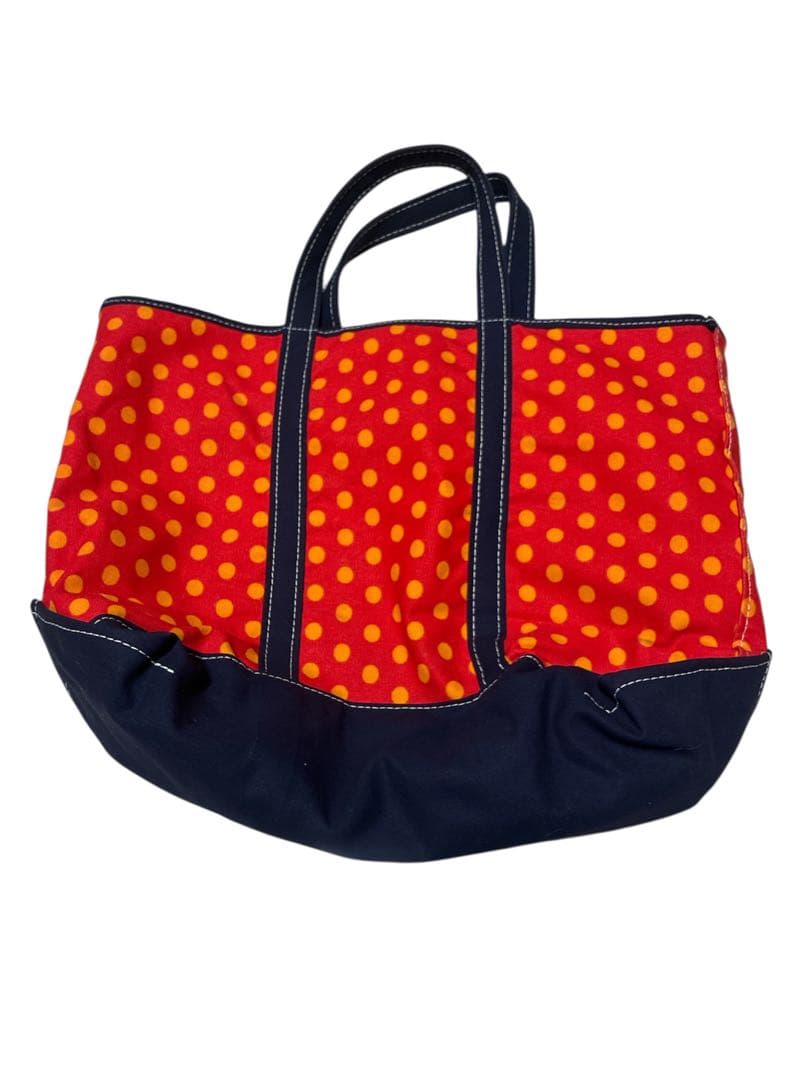 L.L.Bean BOAT AND TOTE 赤ドット