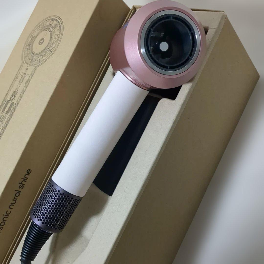 DysonSupersonicNuralShineヘアドライヤーセラミックピンク