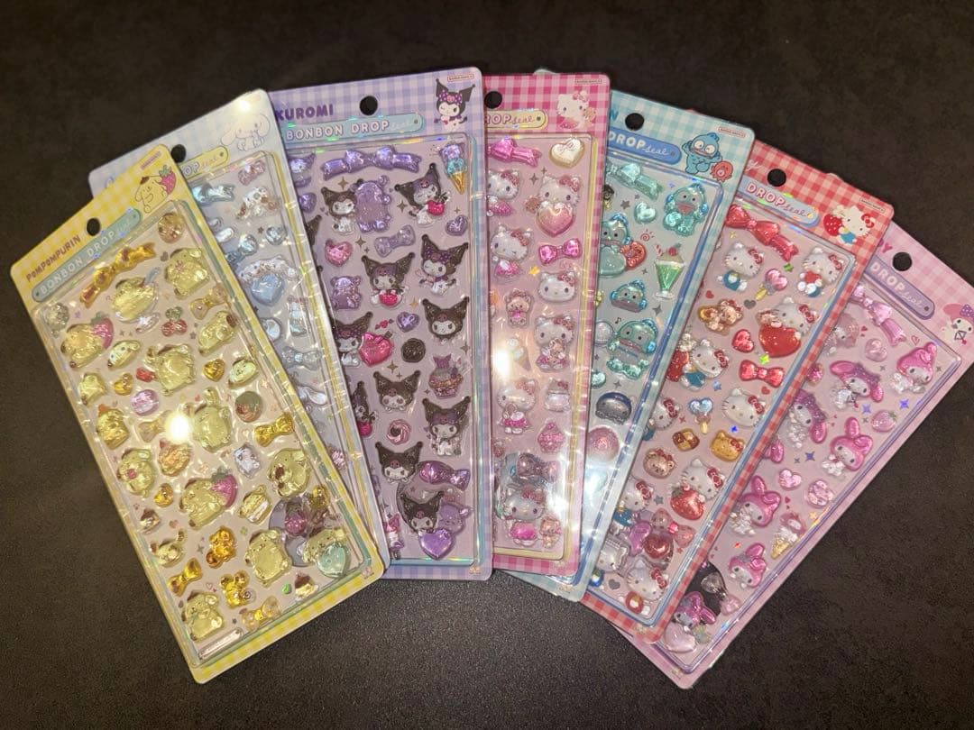 サンリオ 第2弾 ボンボンドロップシール セット 正規品
