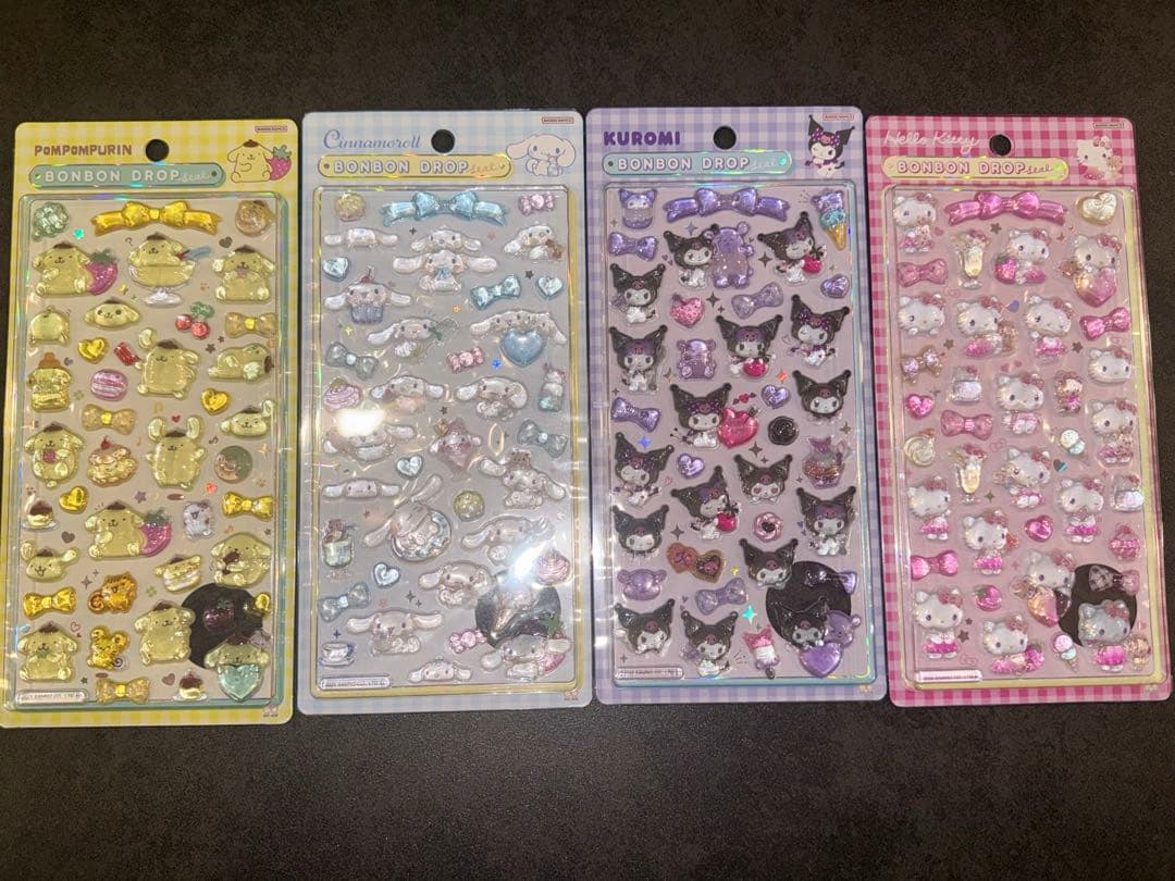 サンリオ 第2弾 ボンボンドロップシール セット 正規品
