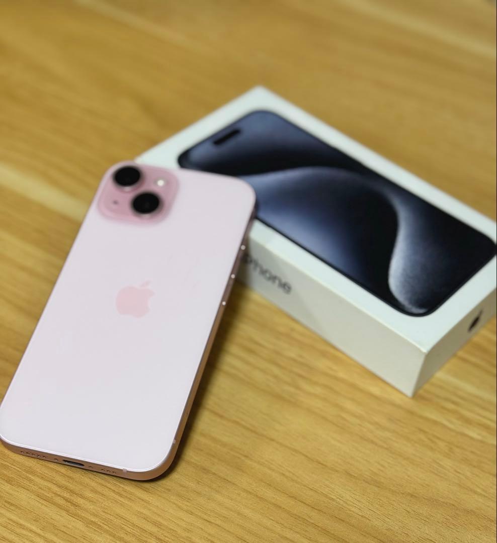 iPhone15 256GBピンク本体