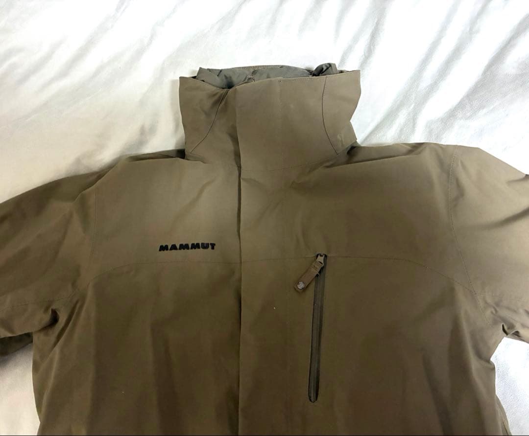【値下げ】Mammut カーキ マウンテンパーカー