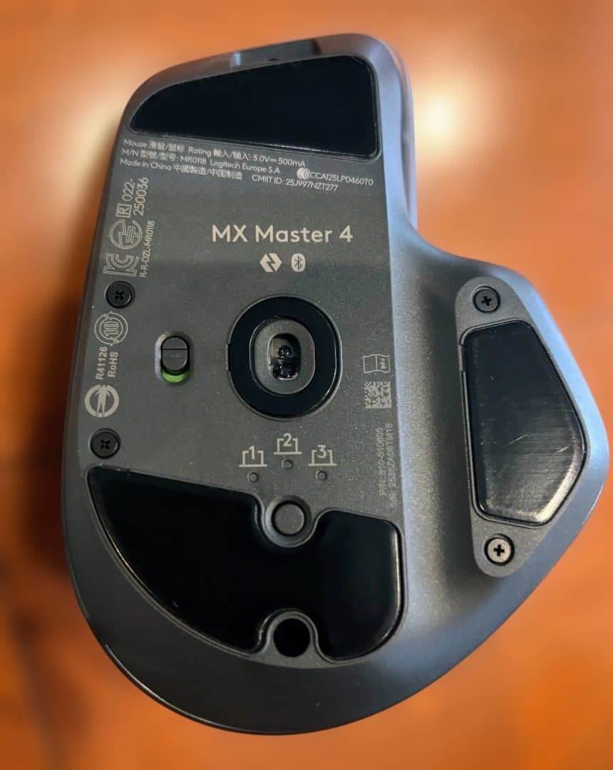 美品：Logicool MX MASTER 4 ワイヤレスマウス