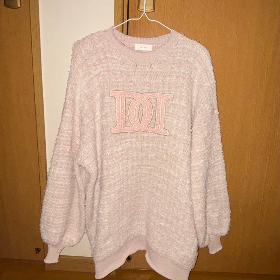 Drich DDロゴツイードニットプルオーバー