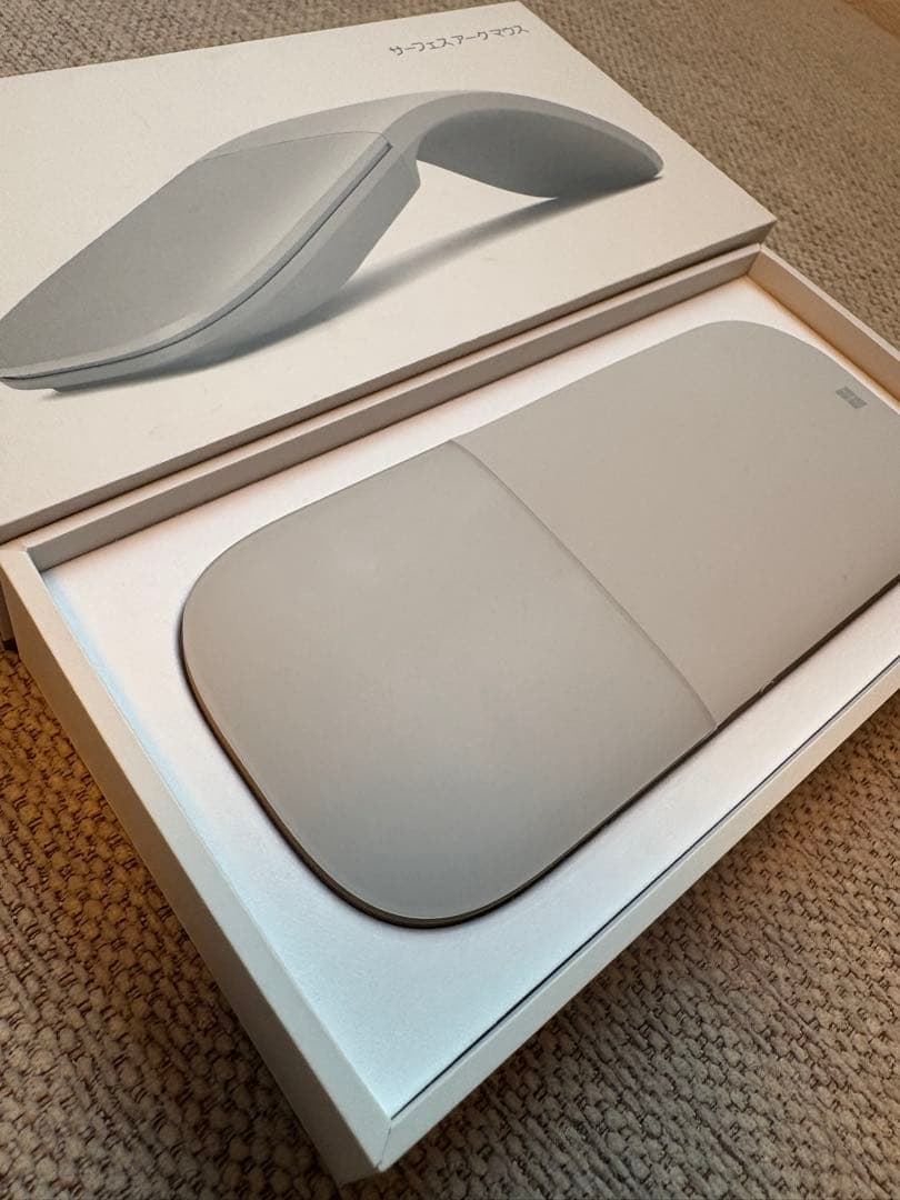 Microsoft Surface Mouse グレー 箱入り　アーク　マウス