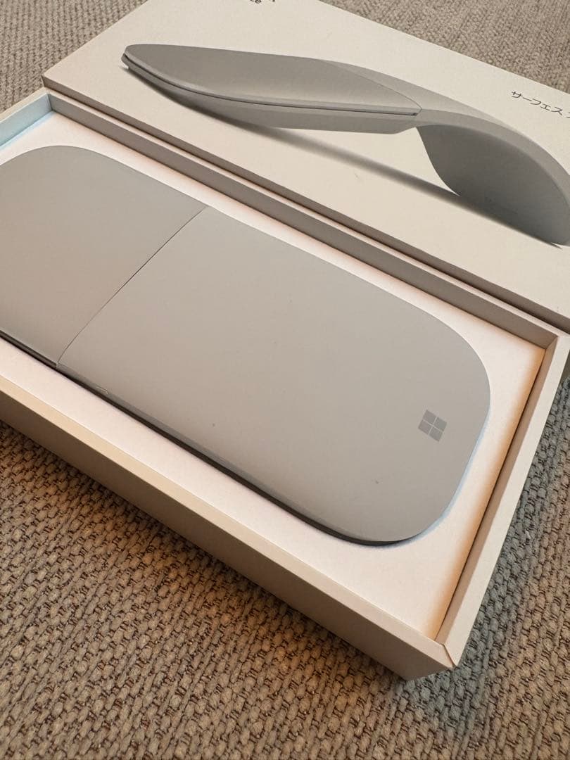 Microsoft Surface Mouse グレー 箱入り　アーク　マウス