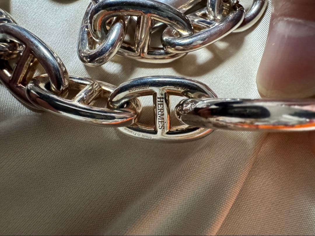 まとめ買い大歓迎HERMES エルメスシェーヌ・ダンクルTGM12