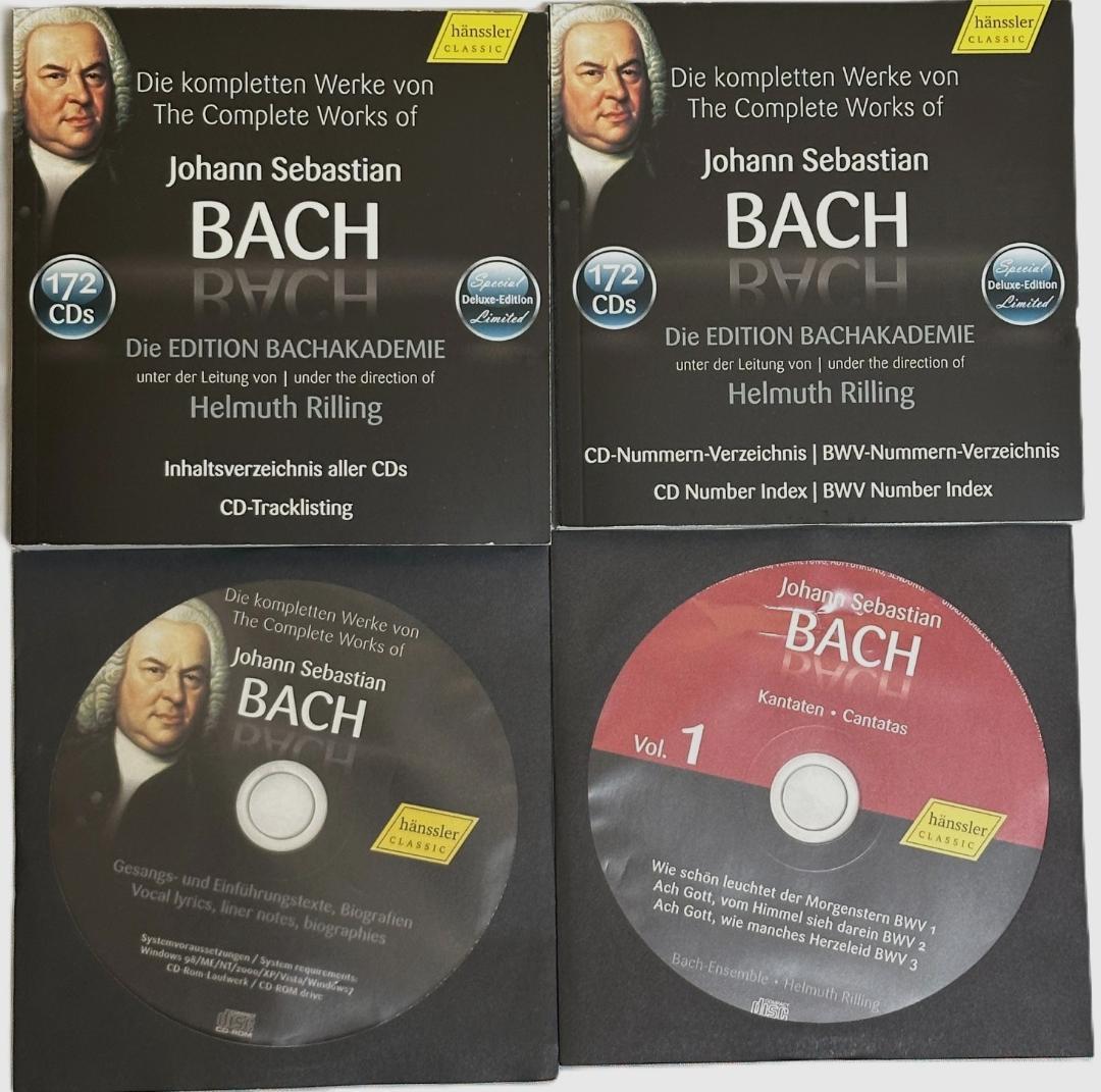 ＜CD172枚組＞バッハ作品全集