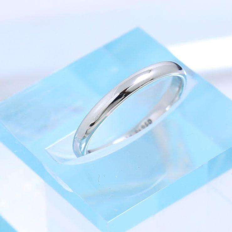 ティファニー　TIFFANY　PT950　6号　クラシックバンドリング　良品