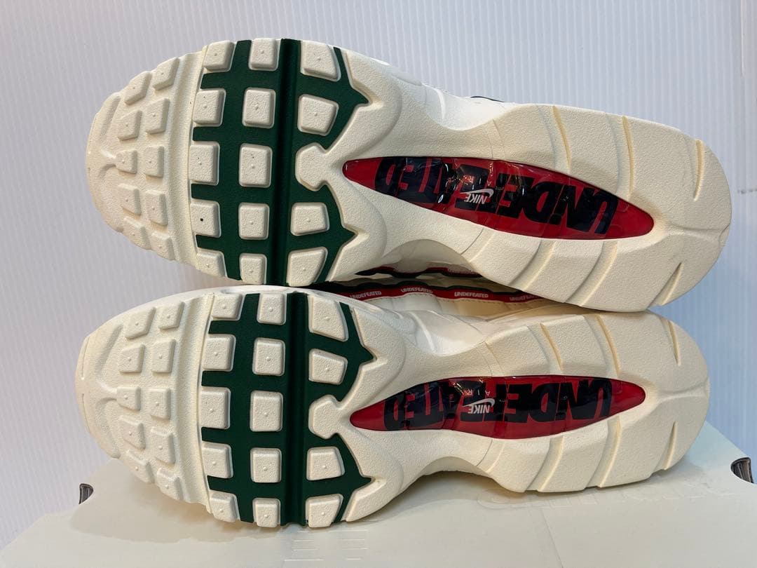 靴 UNDEFEATED Nike Air Max 95 SP Sail 28cm