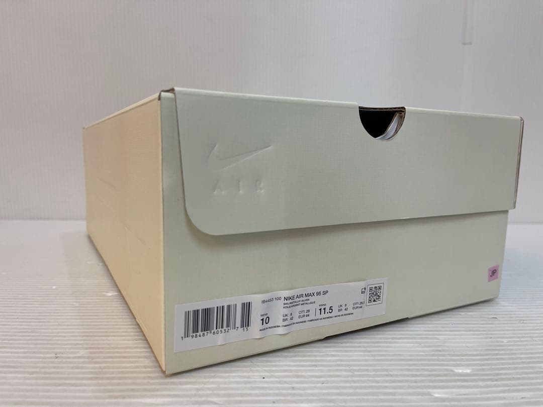 靴 UNDEFEATED Nike Air Max 95 SP Sail 28cm