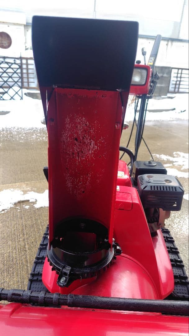 「引き取り限定」Honda 除雪機 赤 キャタピラ式