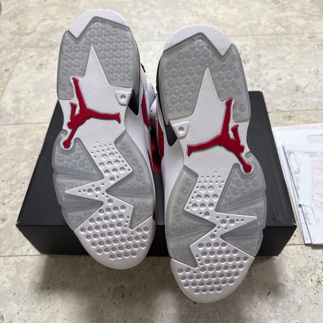 新品、Air Jordan6,2021カーマイン