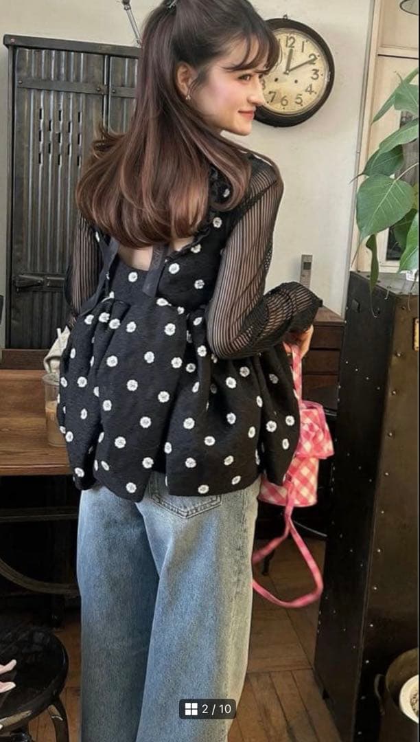 トップス bibiy. BIANCA BLOSSOM TOP