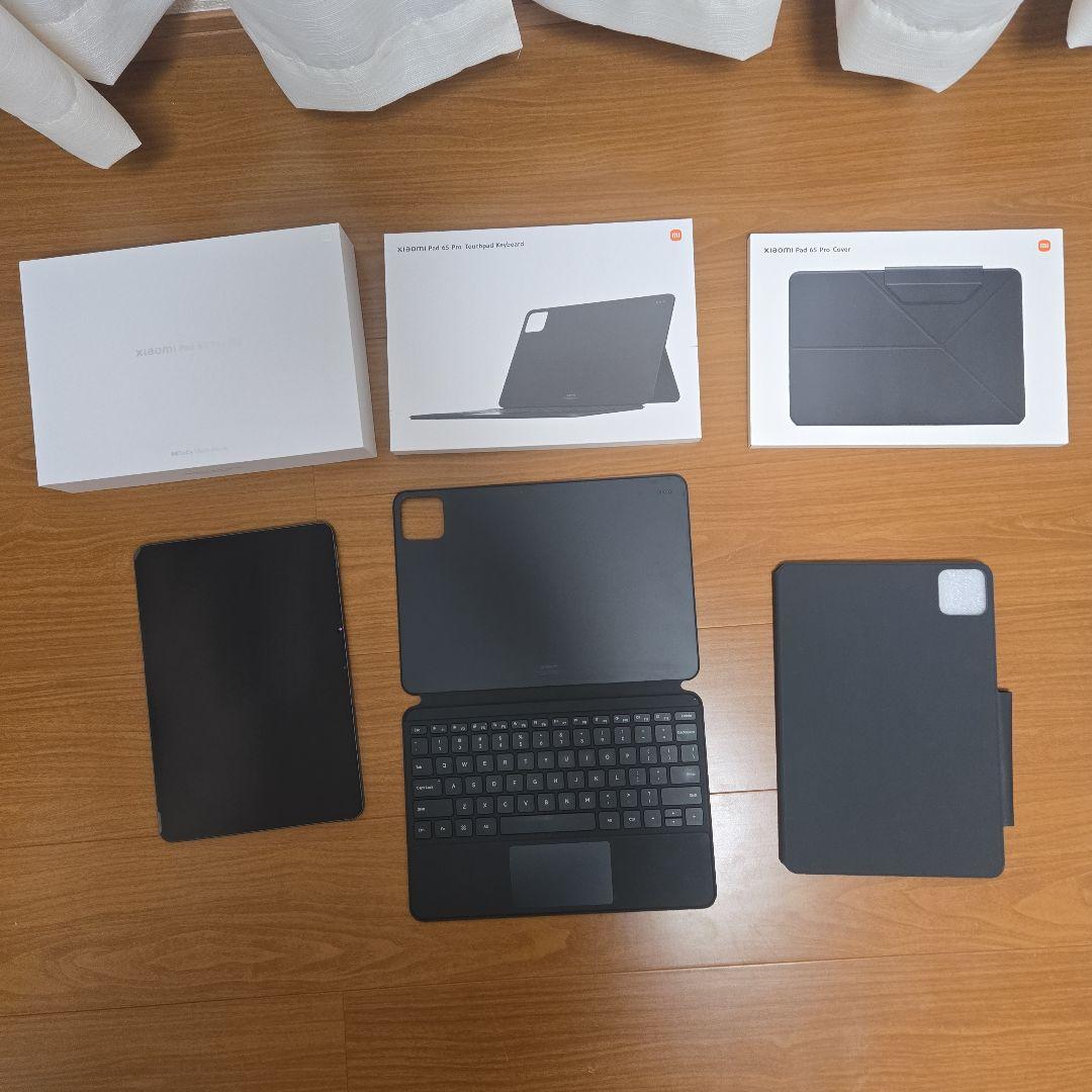 Xiaomi Pad 6 Pro 12.4 キーボード付きカバーセット
