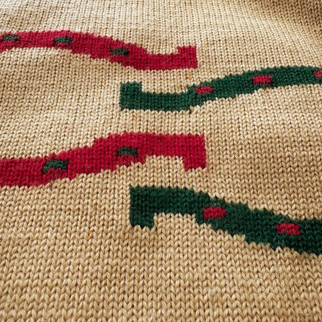 てぃん＊OLD GUCCI オールドグッチ ホースシュー ニット セーター