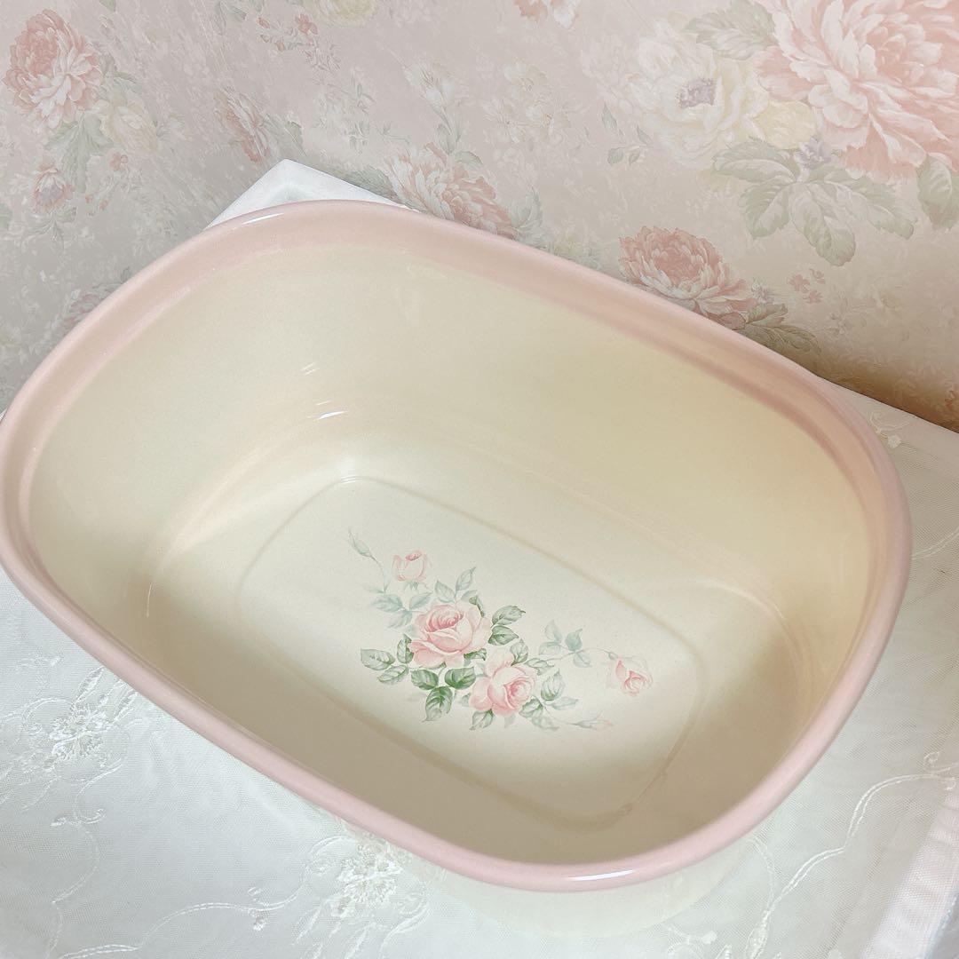 ① 箱付新品 琺瑯ウォッシュタブ プランドパリ 洗い桶/イマン imaneマニー