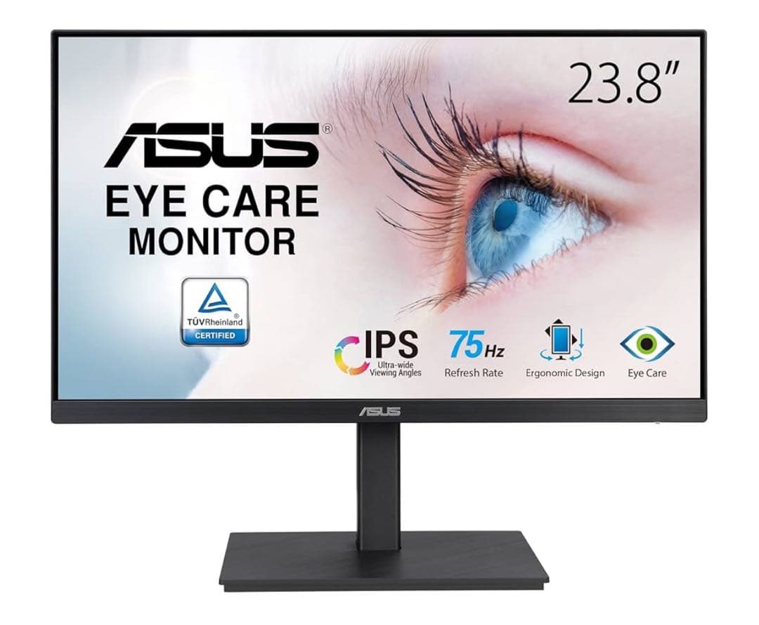 ASUS モニター Eye Care VA24EQSB 23.8インチ