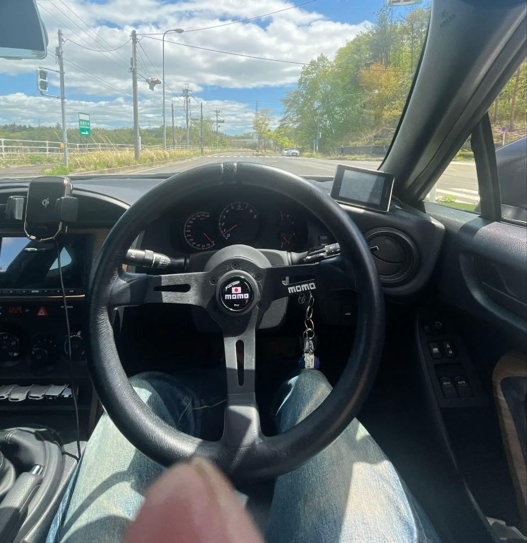 momo ステアリング Full Speed 328D ブラック フルスピード