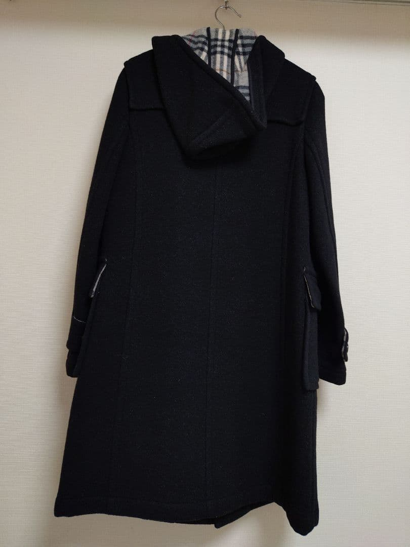 【ジャック】バーバリーブルーレーベル ダッフルコート　ノバチェック