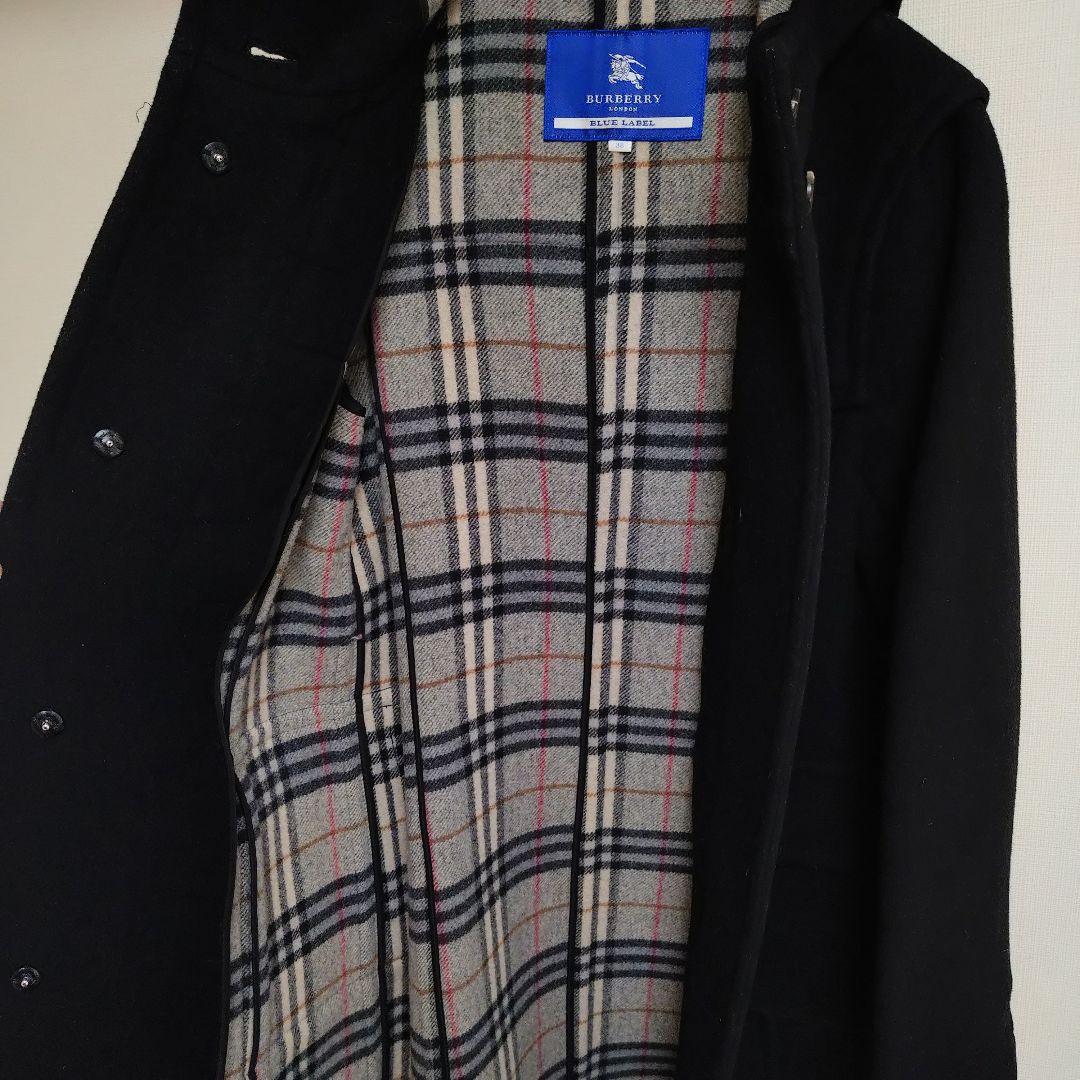 【ジャック】バーバリーブルーレーベル ダッフルコート　ノバチェック