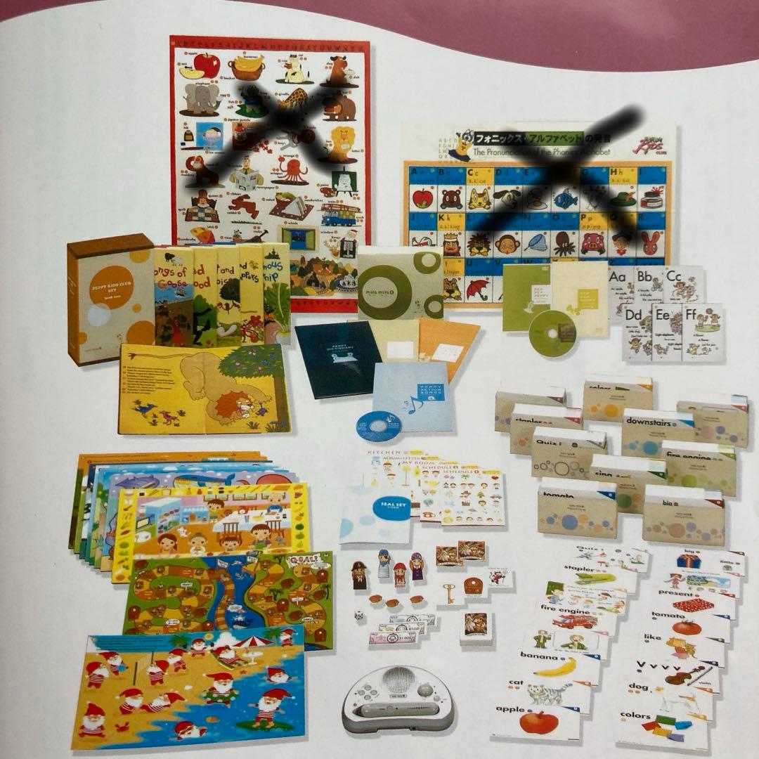 ペッピーキッズクラブ 知育玩具セット 音声機器付き