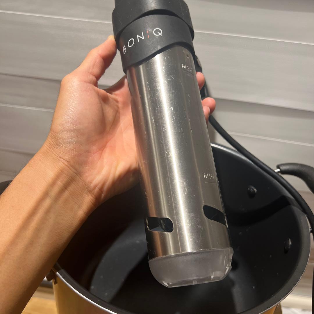 ☆お買い得☆ BONQ 低温調理器 【本体+専用鍋セット】