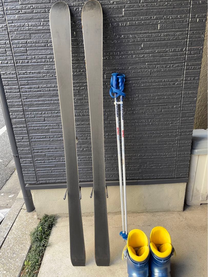 ジュニアスキーセット　カザマ　板140/靴24