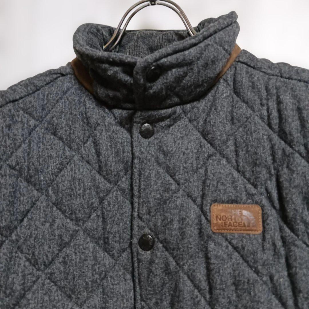 ノースフェイス　ホワイトレーベル　ダウンベスト　メンズMサイズ グレー