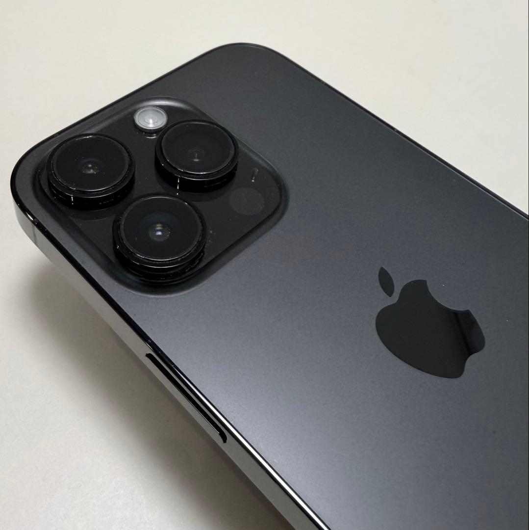 【美品】 最安値挑戦 iPhone 14 Pro 128GBスペースブラック