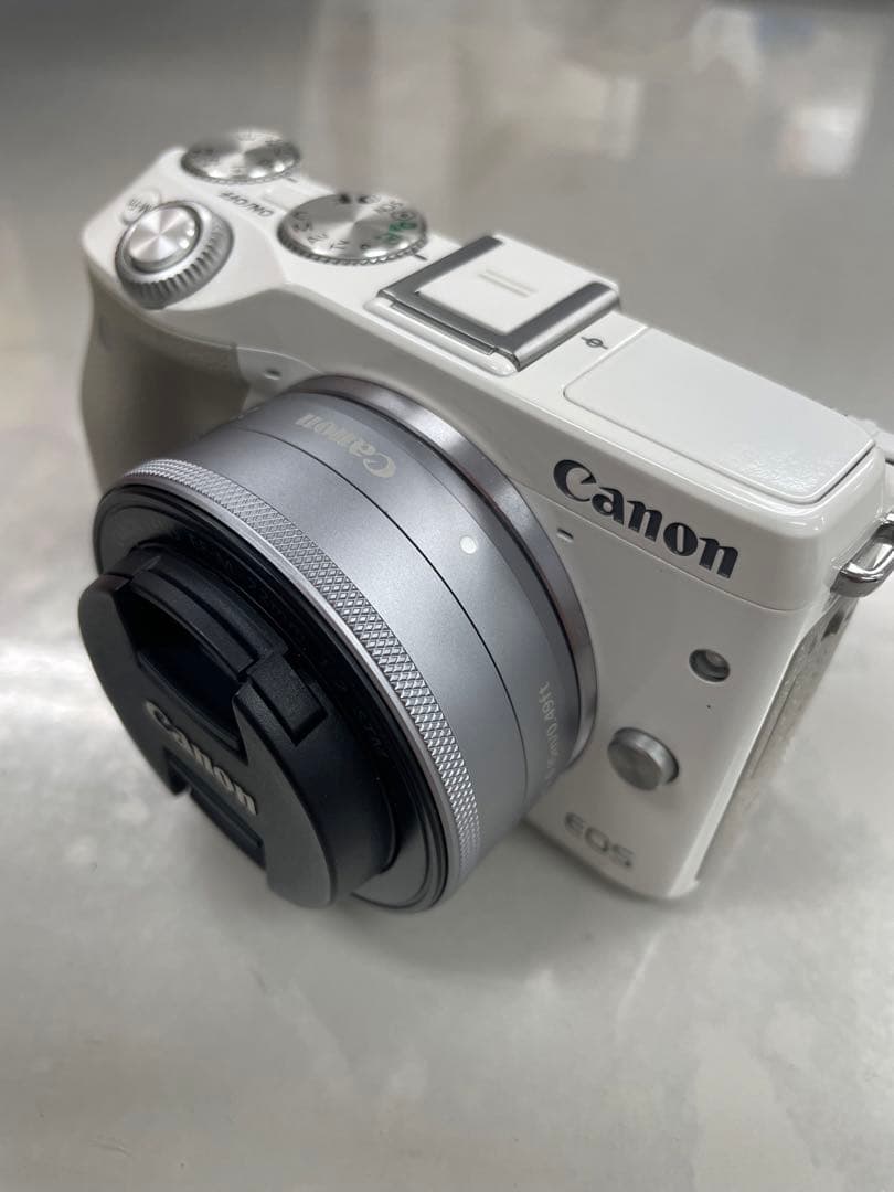 Canon EOS M3 ホワイト ミラーレス一眼