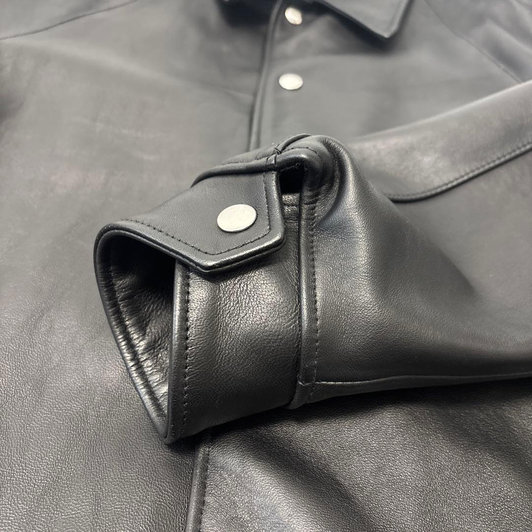 BEAUTY&YOUTH別注 Schott レザー コーチジャケット