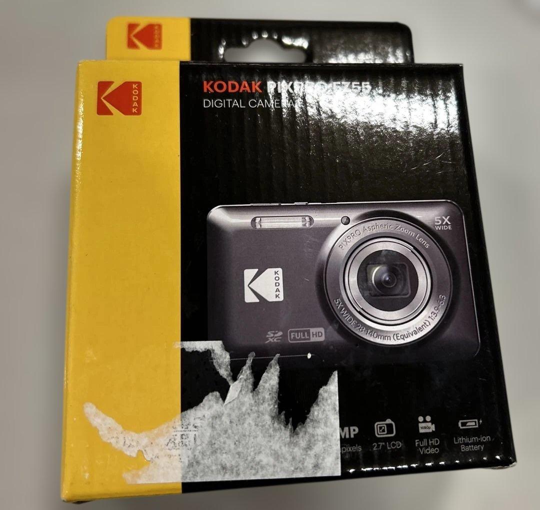 KODAK (コダック) PIXPRO 使いやすい ズーム FZ55-BK