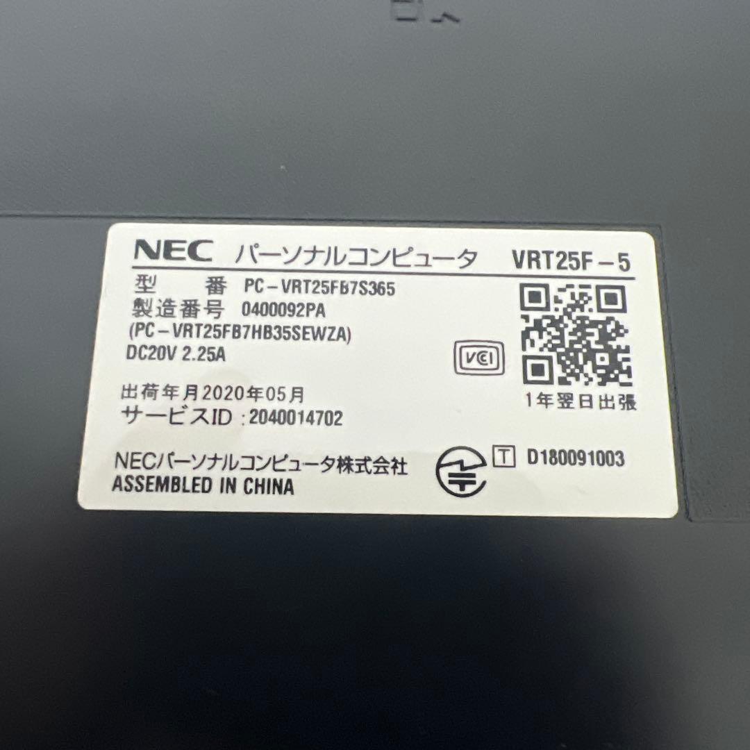 Windowsノート本体 NEC Versa Pro VRT25F-5 i5-7200U 8G/256G
