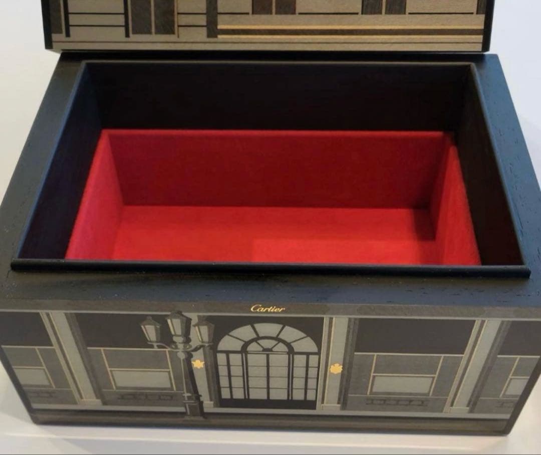 Cartier カルティエ ジュエリーボックス 小物入れ 2段