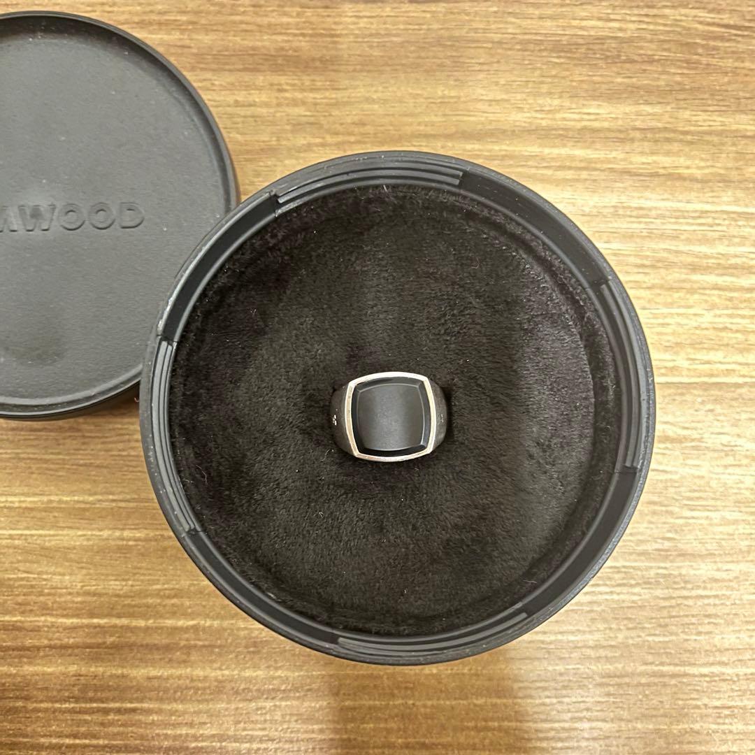 アクセサリー Tom Wood cushion black onyx size 56