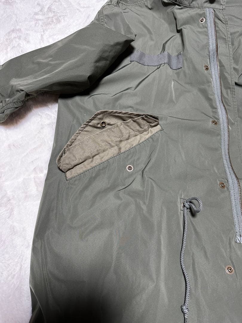 BEAMSBOYオリーブグリーン 2WAYモッズコート