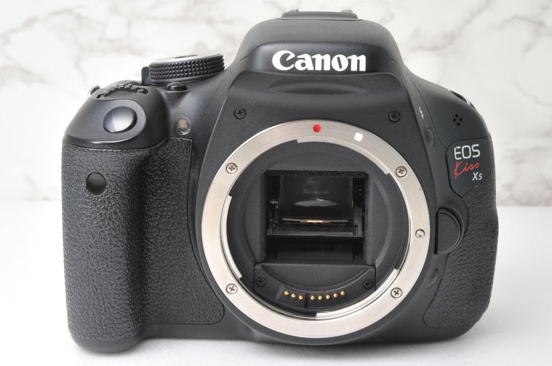 Canon EOS Kiss X5⭐️ダブルレンズ スマホ転送 キヤノン 望遠