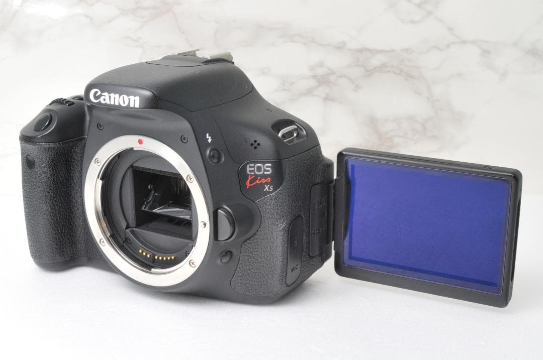 Canon EOS Kiss X5⭐️ダブルレンズ スマホ転送 キヤノン 望遠