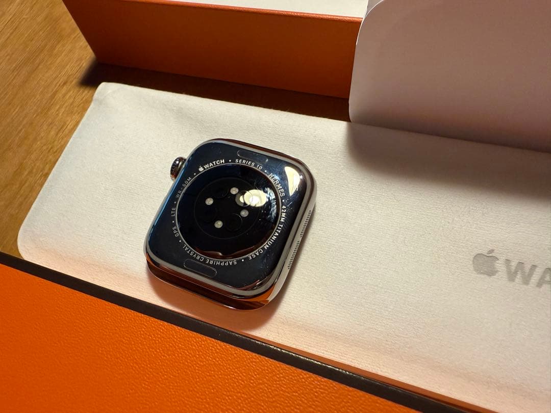 Apple Watch Hermès Series 10 エルメス キリム 黒