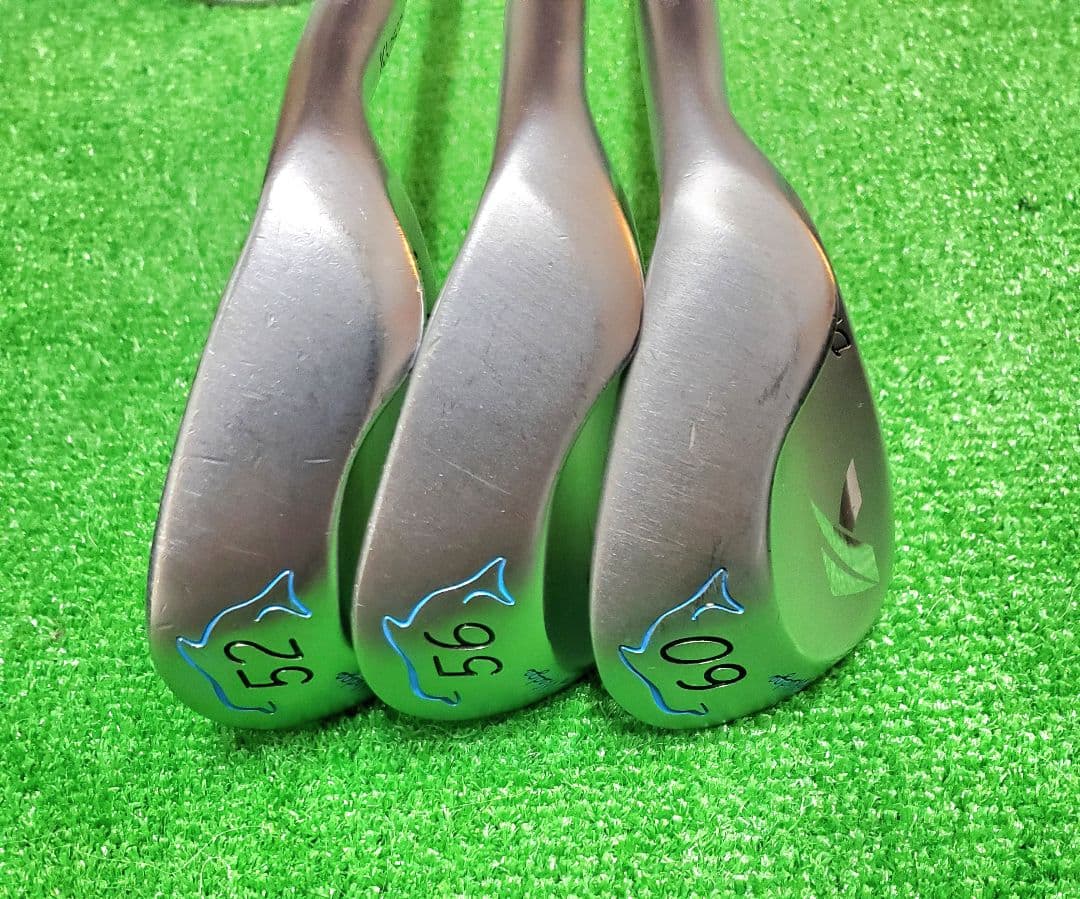 【美品】キャスコ ドルフィン ウェッジ 3本セットコーティング施工済