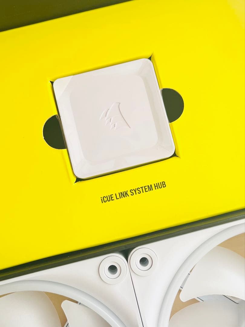 Corsair QX120 RGB ファン 3個セット ホワイト②