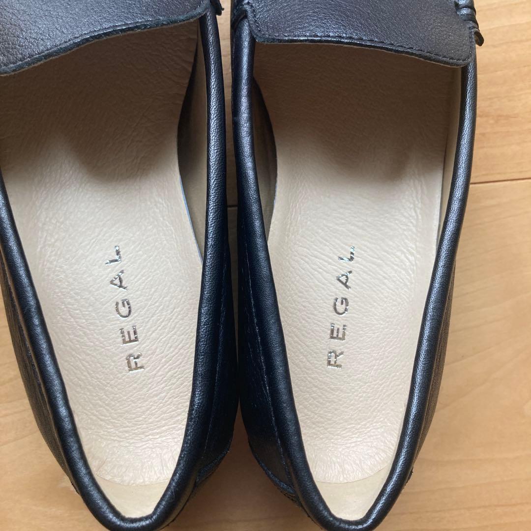 REGAL ローファー　ブラック　23.5cm